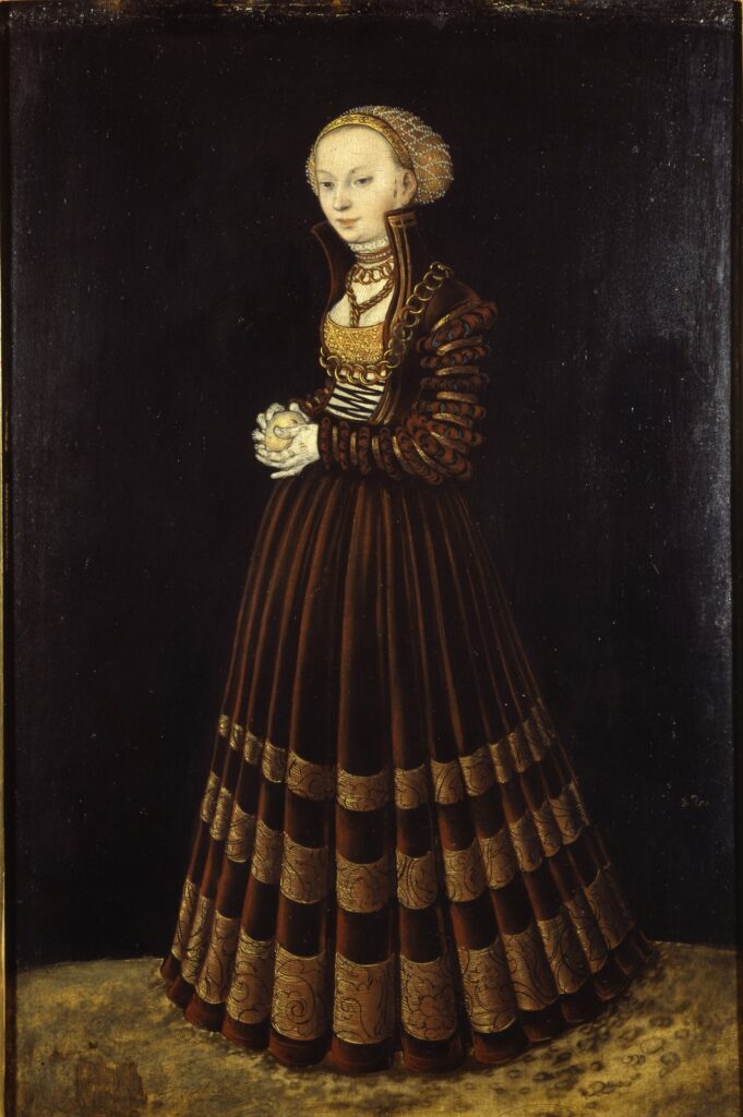 1527-LadyWithAppleCranachTheElder